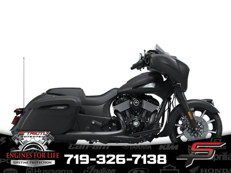 2025 Indian Motorcycle Chieftain® Dark Horse® Black Smoke for sale in Pueblo West, CO