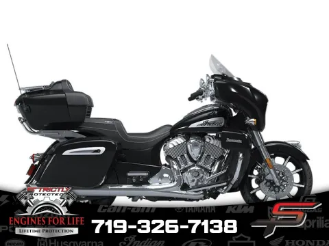 Black 2025 Indian Motorcycle Roadmaster® Limited with Powerband Audio Package Black Metallic for sale in Pueblo West, CO