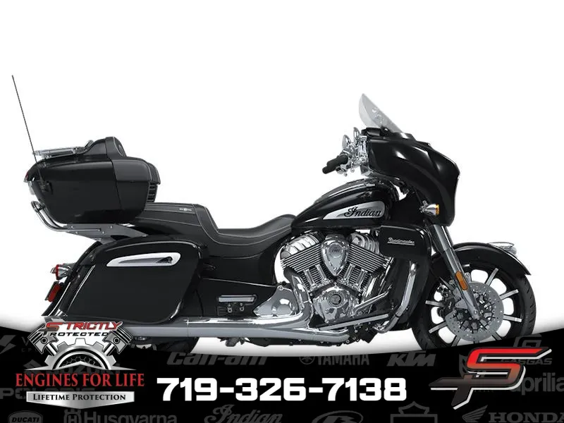 2025 Indian Motorcycle Roadmaster® Limited with Powerband Audio Package Black Metallic for sale in Pueblo West, CO