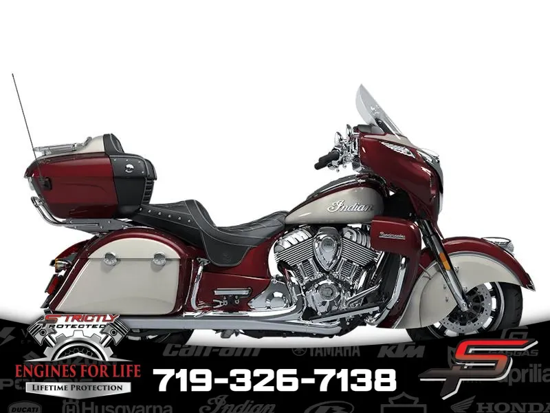 2025 Indian Motorcycle Roadmaster® Maroon Metallic/Silver Quartz Metallic for sale in Pueblo West, CO