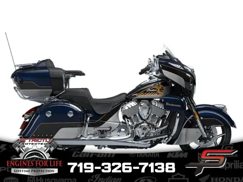 Blue 2025 Indian Motorcycle Roadmaster® Elite Springfield Blue Candy for sale in Pueblo West, CO