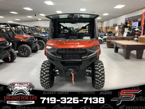 Orange 2025 Polaris Ranger Crew XP 1000 NorthStar Edition Premium Orange Rust for sale in Pueblo West, CO