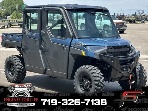Blue 2025 Polaris Ranger Crew XP 1000 NorthStar Edition Premium for sale in Pueblo West, CO