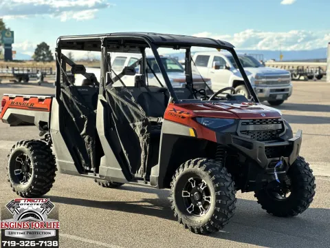 Orange 2025 Polaris Ranger Crew XP 1000 Premium Orange Rust for sale in Pueblo West, CO