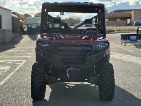Photos of 2025 Polaris Ranger Crew XP 1000 Premium Orange Rust for sale in Pueblo West, CO at Strictly Powersports