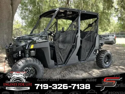 Black 2025 Polaris Ranger Crew XP 1000 Premium for sale in Pueblo West, CO