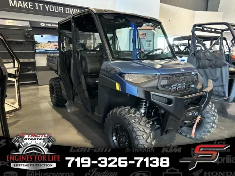 Blue 2025 Polaris Ranger Crew XP 1000 Premium for sale in Pueblo West, CO