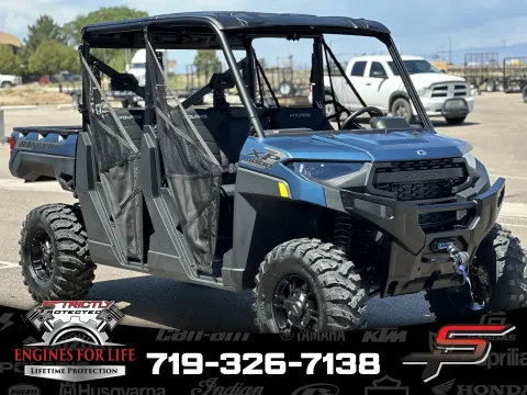 Blue 2025 Polaris Ranger Crew XP 1000 Premium for sale in Pueblo West, CO
