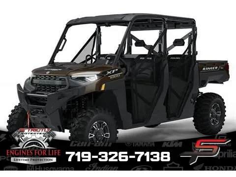 Brown 2025 Polaris Ranger Crew XP 1000 Texas Edition for sale in Pueblo West, CO