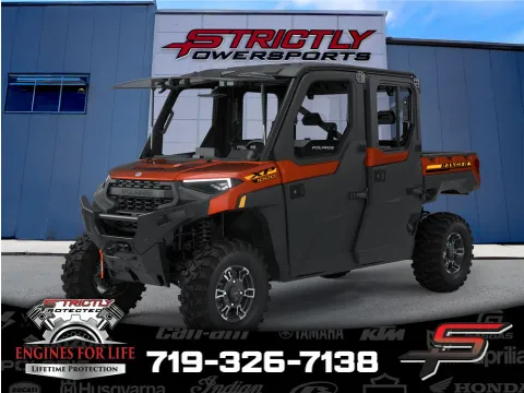 Orange 2025 Polaris Ranger Crew XP 1000 NorthStar Edition Ultimate Orange Rust for sale in Pueblo West, CO
