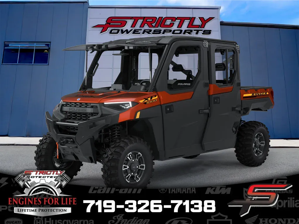 2025 Polaris Ranger Crew XP 1000 NorthStar Edition Ultimate Orange Rust for sale in Pueblo West, CO
