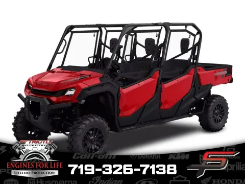 Red 2025 Honda Pioneer 1000-6 Deluxe Crew for sale in Pueblo West, CO