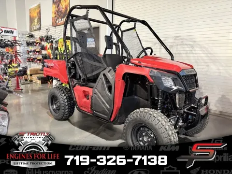 Red 2025 Honda Pioneer 520 for sale in Pueblo West, CO