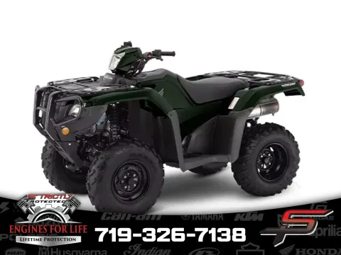Black 2024 Honda FourTrax Foreman Rubicon 4x4 Automatic DCT EPS for sale in Pueblo West, CO