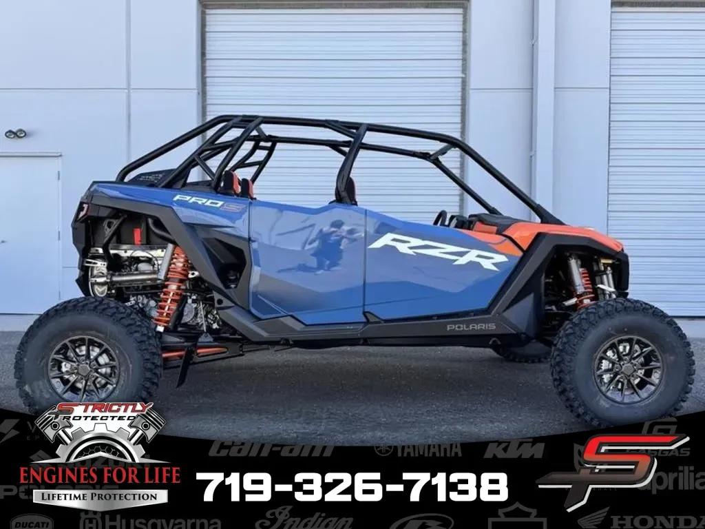 Orange 2025 Polaris RZR Pro S 4 Premium for sale in Pueblo West, CO