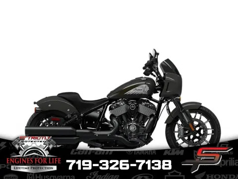 Gray 2024 Indian Motorcycle Sport Chief Granite Gray for sale in Pueblo West, CO