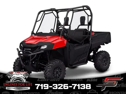 Red 2025 Honda Pioneer 700 Deluxe for sale in Pueblo West, CO