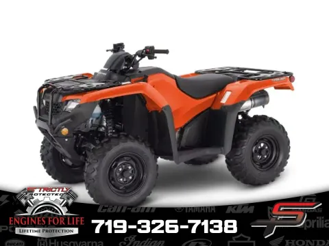 Orange 2024 Honda FourTrax Rancher 4x4 Automatic DCT IRS EPS for sale in Pueblo West, CO