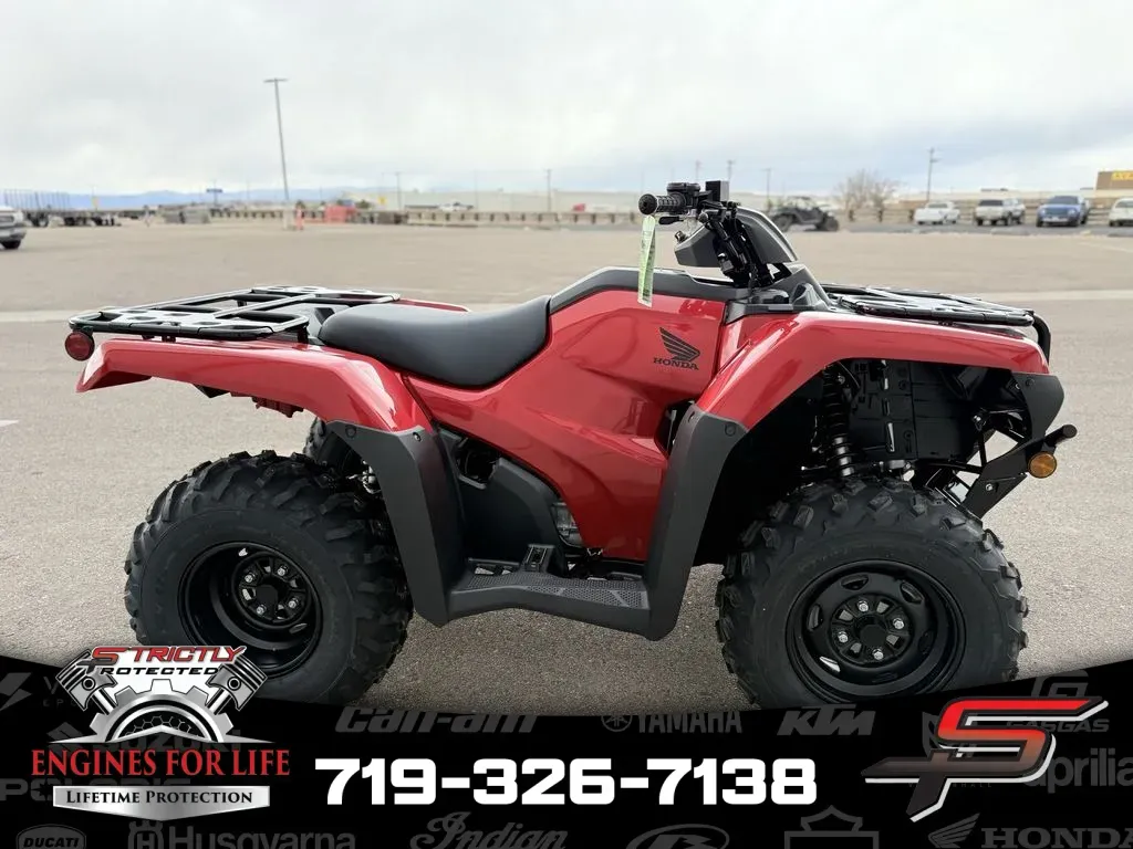 Red 2025 Honda FourTrax Rancher 4x4 for sale in Pueblo West, CO