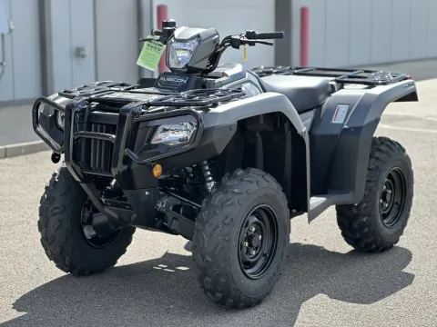 Another view of 2025 Honda FourTrax Foreman Rubicon 4x4 EPS Matte Gray Metallic for sale in Pueblo West, CO at Strictly Powersports