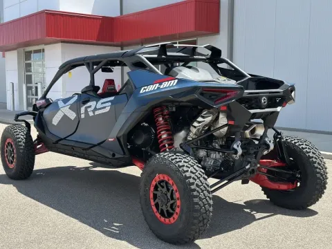 More photos of 2025 Can-Am Maverick R Max X RS With Smart-Shox Dusty Navy & Legion Red at Strictly Powersports, CO