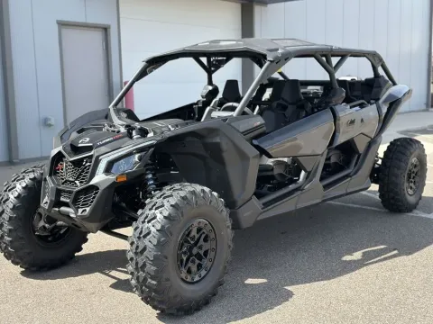 Another view of 2025 Can-Am Maverick X3 Max X DS Turbo RR With Smart-Shox Triple Black for sale in Pueblo West, CO at Strictly Powersports