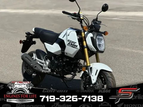 White 2025 Honda Grom ABS for sale in Pueblo West, CO