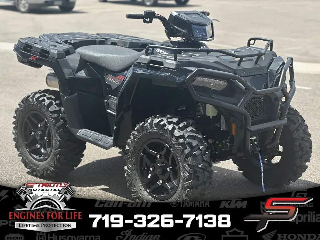 Black 2025 Polaris Sportsman 570 Trail for sale in Pueblo West, CO