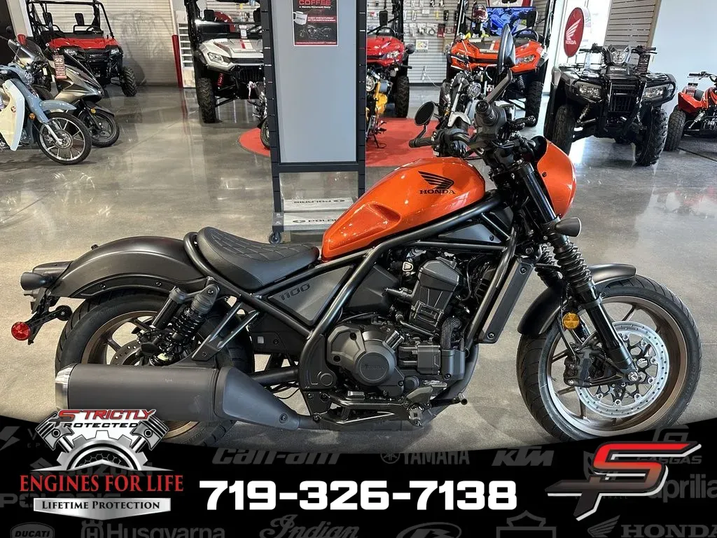 Orange 2025 Honda Rebel 1100 DCT SE for sale in Pueblo West, CO
