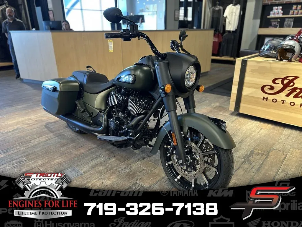 Unknown 2024 Indian Motorcycle Springfield® Dark Horse® Sagebrush Smoke for sale in Pueblo West, CO