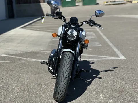 Photos of 2025 Indian Motorcycle Scout® Sixty Bobber Limited Ghost White Metallic Smoke for sale in Pueblo West, CO at Strictly Powersports
