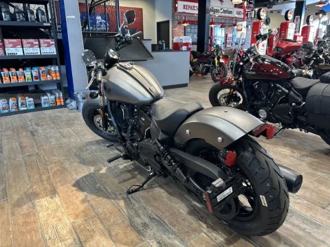 More photos of 2025 Indian Motorcycle Scout® Sixty Bobber Limited Heavy Metal Smoke at Strictly Powersports, CO
