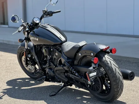 More photos of 2025 Indian Motorcycle Scout® Sixty Bobber Black Metallic at Strictly Powersports, CO