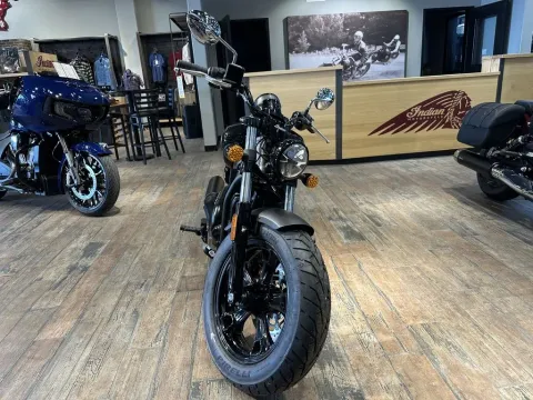 Photos of 2025 Indian Motorcycle Scout® Sixty Bobber Black Metallic for sale in Pueblo West, CO at Strictly Powersports