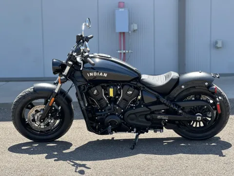 More photos of 2025 Indian Motorcycle Scout® Sixty Bobber Black Metallic at Strictly Powersports, CO