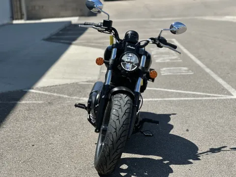 Photos of 2025 Indian Motorcycle Scout® Sixty Bobber Black Metallic for sale in Pueblo West, CO at Strictly Powersports