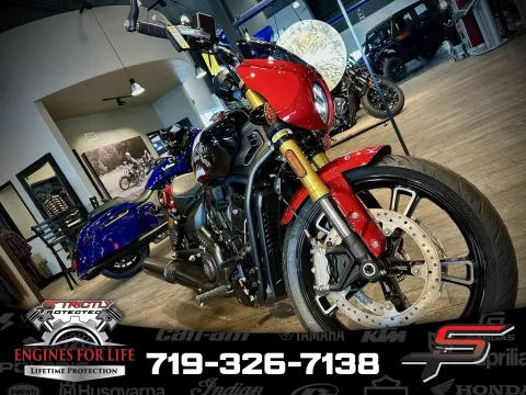 Red 2025 Indian Motorcycle 101 Scout® Sunset Red Metallic with Graphics for sale in Pueblo West, CO