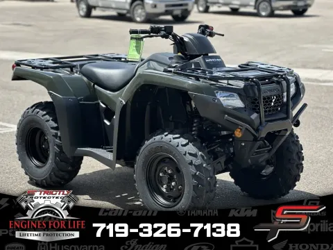 Black 2025 Honda FourTrax Rancher 4x4 Automatic DCT EPS for sale in Pueblo West, CO