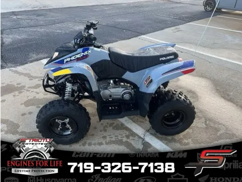 Gray 2026 Polaris Phoenix 200 for sale in Pueblo West, CO