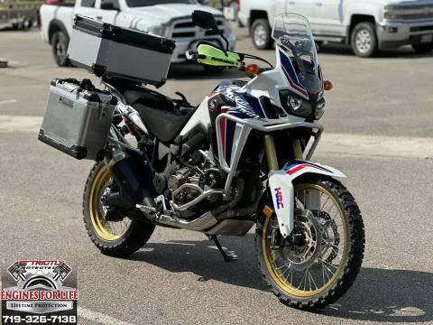White 2017 Honda Africa Twin DCT ABS for sale in Pueblo West, CO