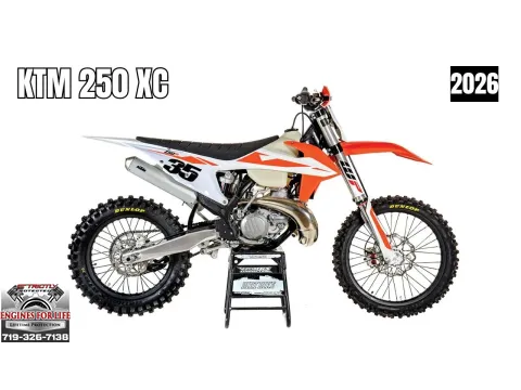 Orange 2026 KTM 250 XC for sale in Pueblo West, CO