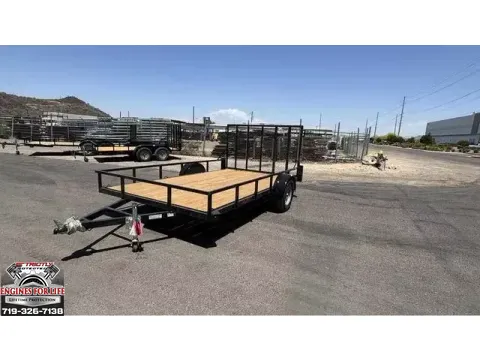 Black 2026 Echo Trailers EA-12-15WD Wood Deck for sale in Pueblo West, CO