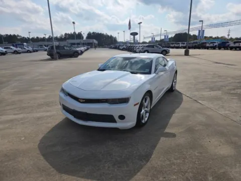 White 2015 Chevrolet Camaro LT for sale in Leesville, LA
