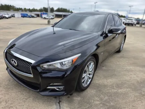 Black 2016 INFINITI Q50 3.0t Premium for sale in Leesville, LA