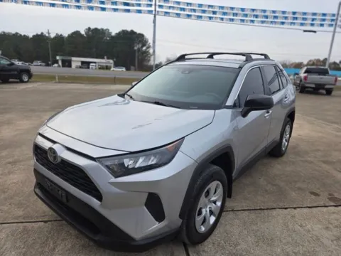 Silver 2021 Toyota RAV4 LE for sale in Leesville, LA