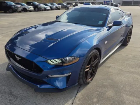 Blue 2022 Ford Mustang GT Premium for sale in Leesville, LA