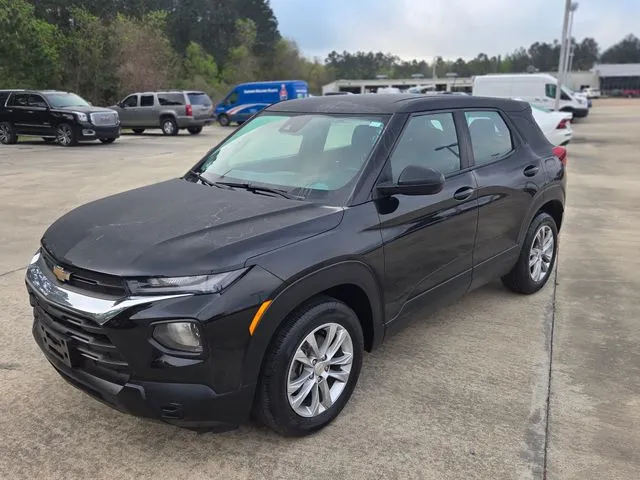 Black 2021 Chevrolet TrailBlazer LS for sale in Leesville, LA