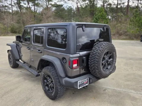 Another view of 2021 Jeep Wrangler Unlimited Willys for sale in Leesville, LA at Hixson Ford Leesville