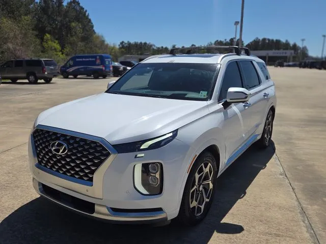 White 2021 Hyundai Palisade Calligraphy for sale in Leesville, LA