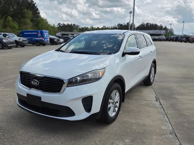 White 2019 Kia Sorento LX for sale in Leesville, LA